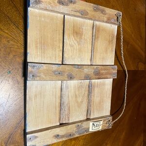 NEW Rustic Wooden Wall Hanging